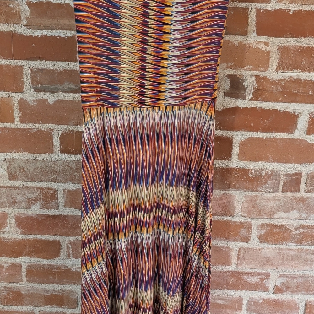 Felicity & Coco Multicolor Striped Strapless